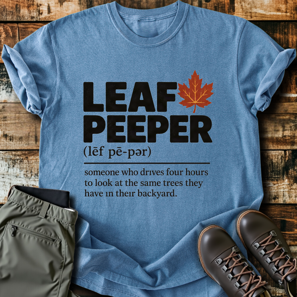 Leaf Peeper Definition T-Shirt product image 4