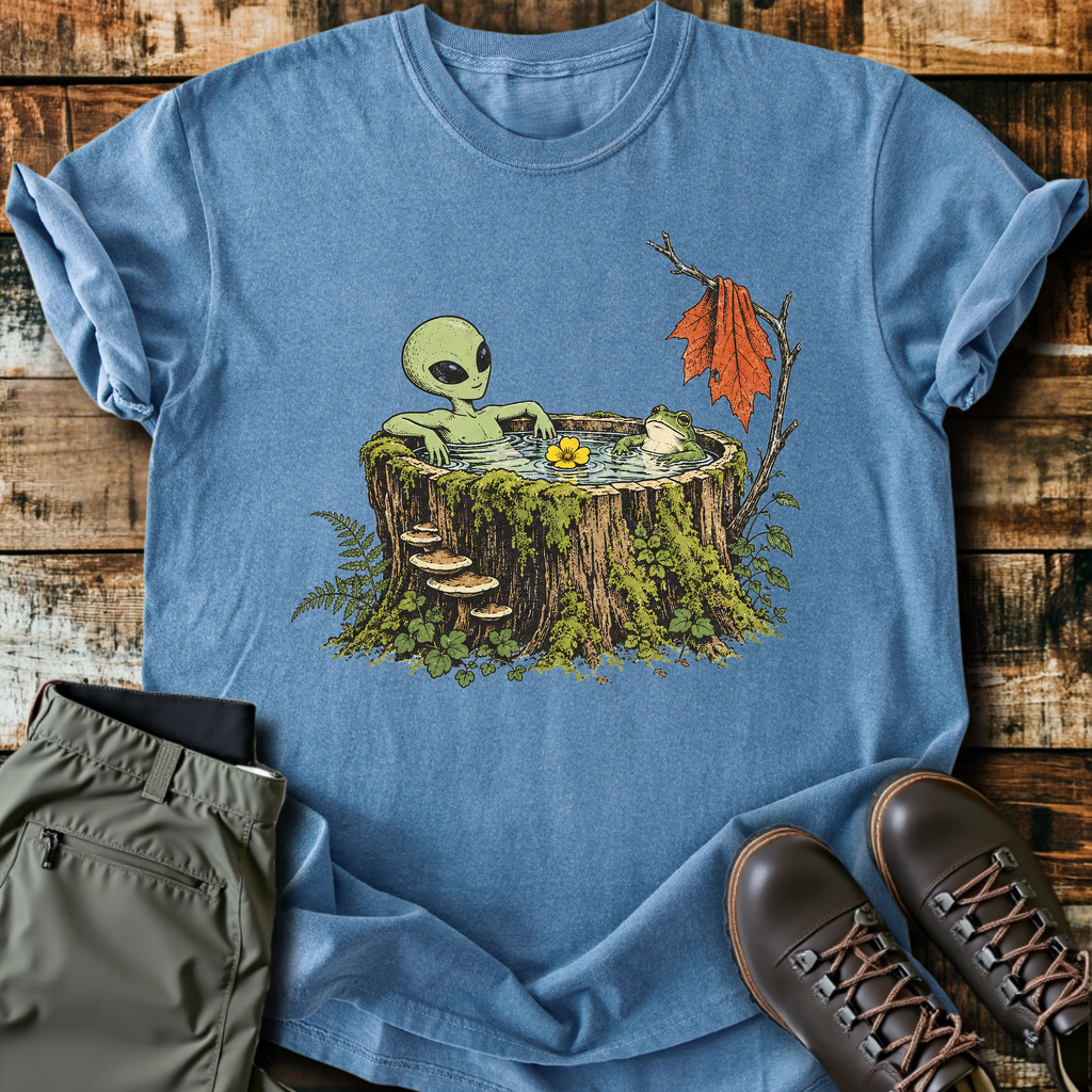 Alien Stump Hot Tub T-Shirt product image 5