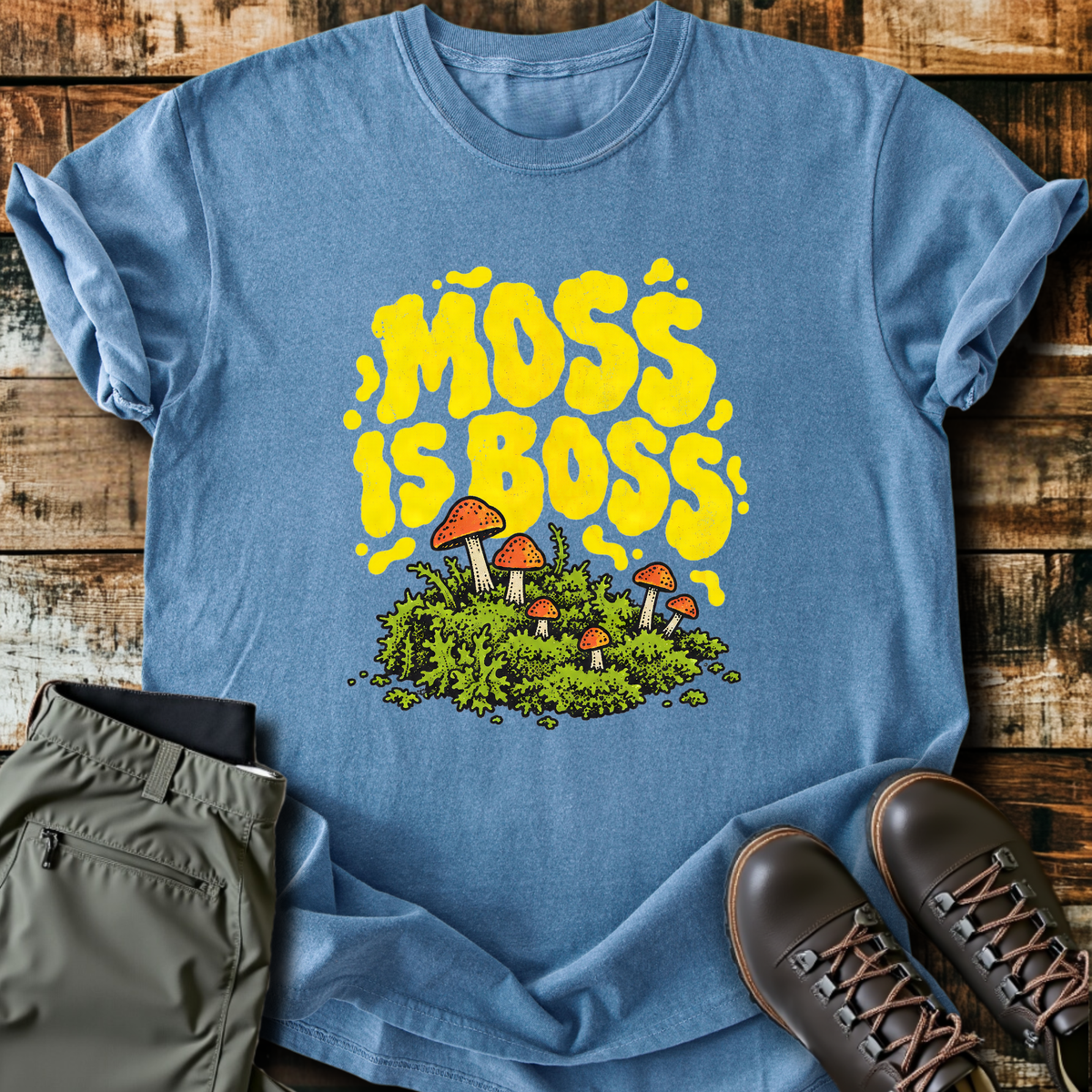 Moss Is Boss T-Shirt product image 3