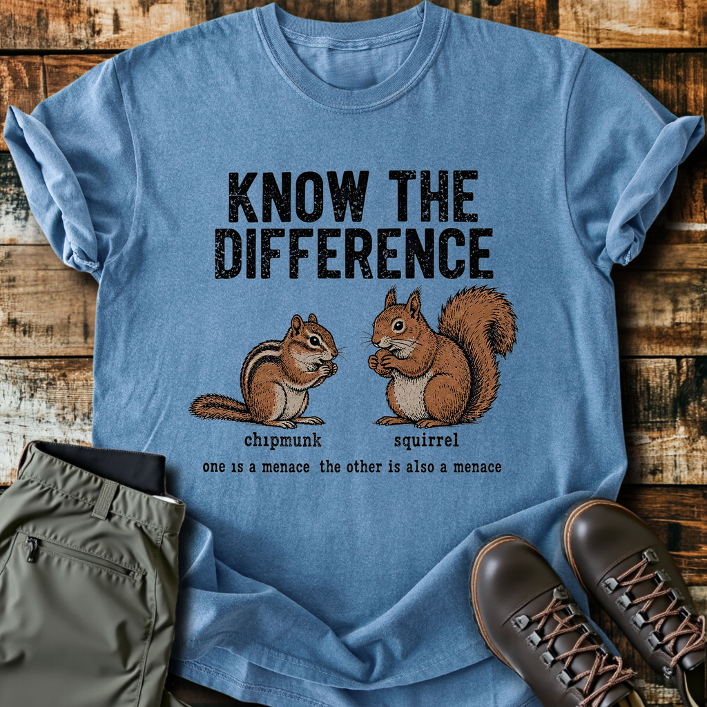 Know The Difference T-Shirt product image 3