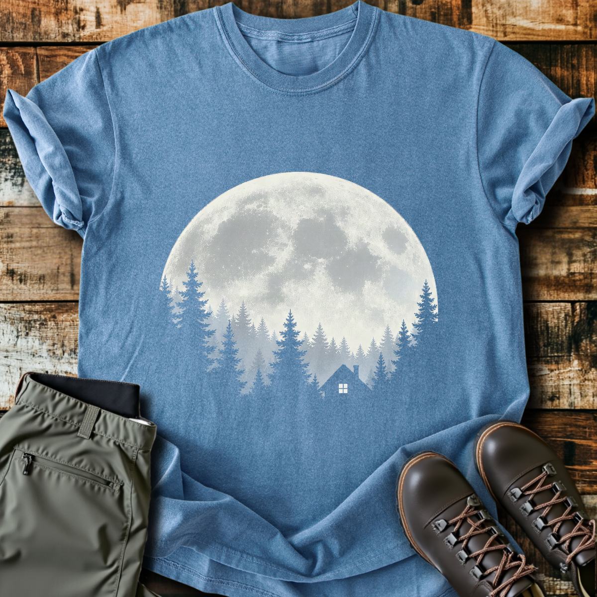 Full Moon Cabin T-Shirt product image 3