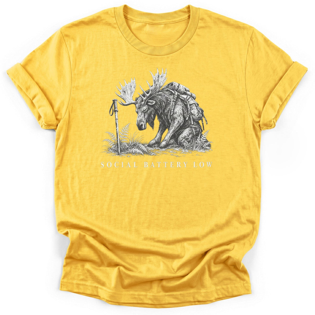 Social Battery Low T-Shirt product image 5