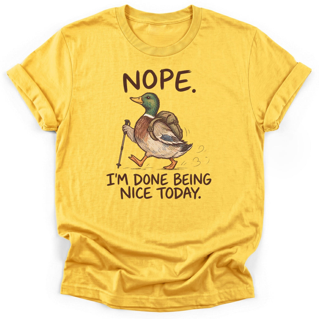 Done Being Nice T-Shirt product image 2