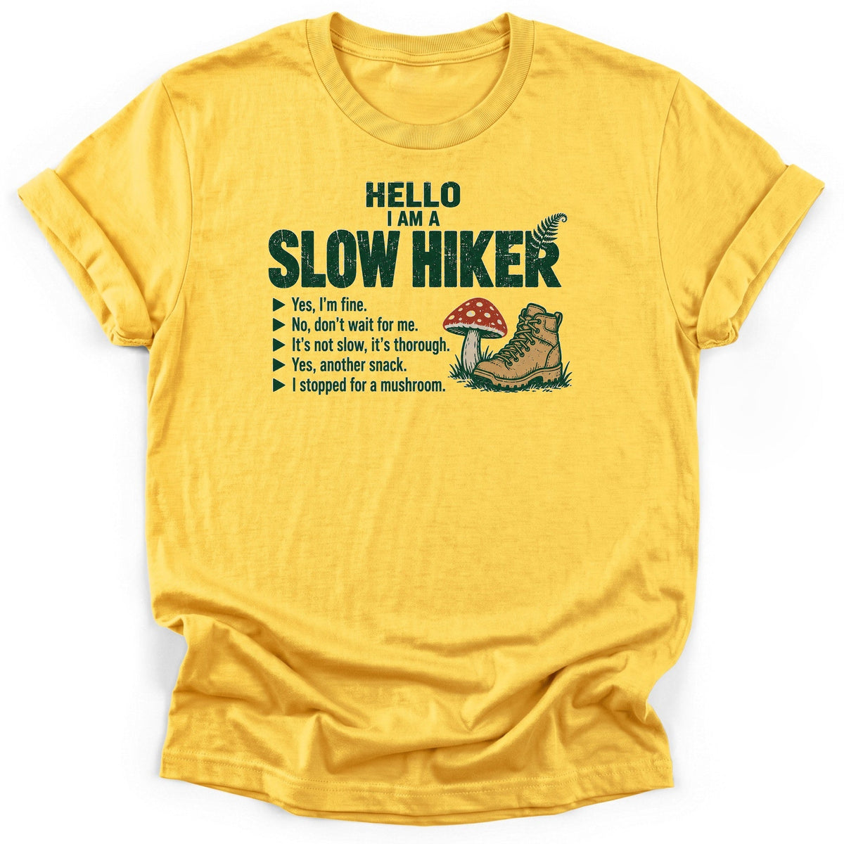 Hello Slow Hiker T-Shirt product image 1