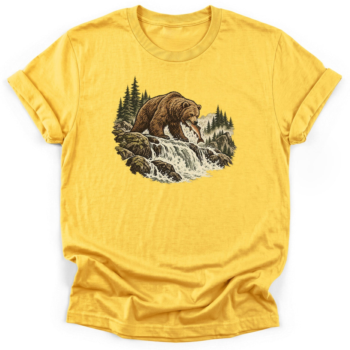 Bear Falls Fishing Emblem T-Shirt product image 3
