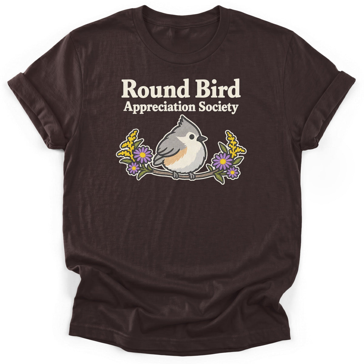 Round Bird Appreciation Society T-Shirt product image 3