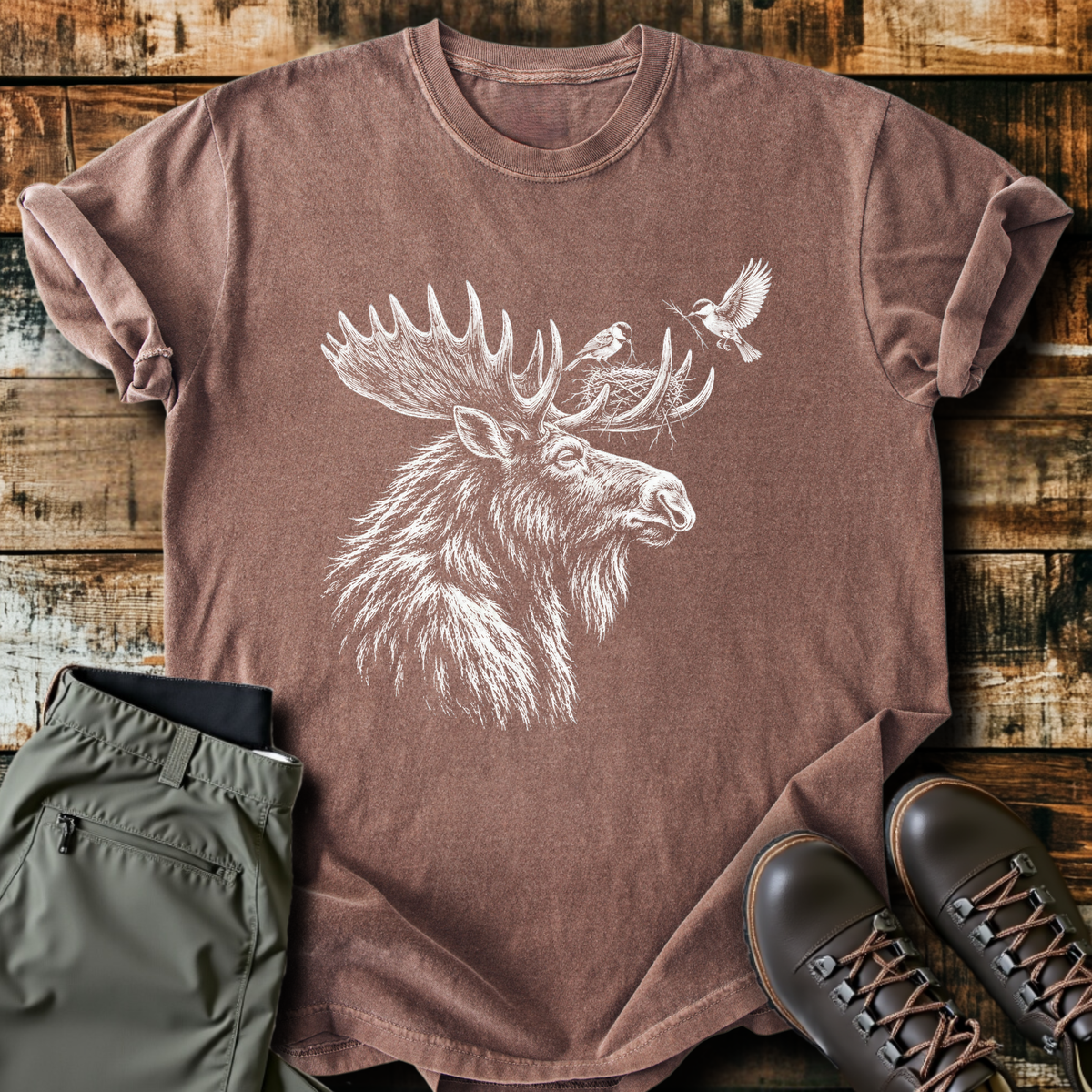 Moose Nest T-Shirt product image 5