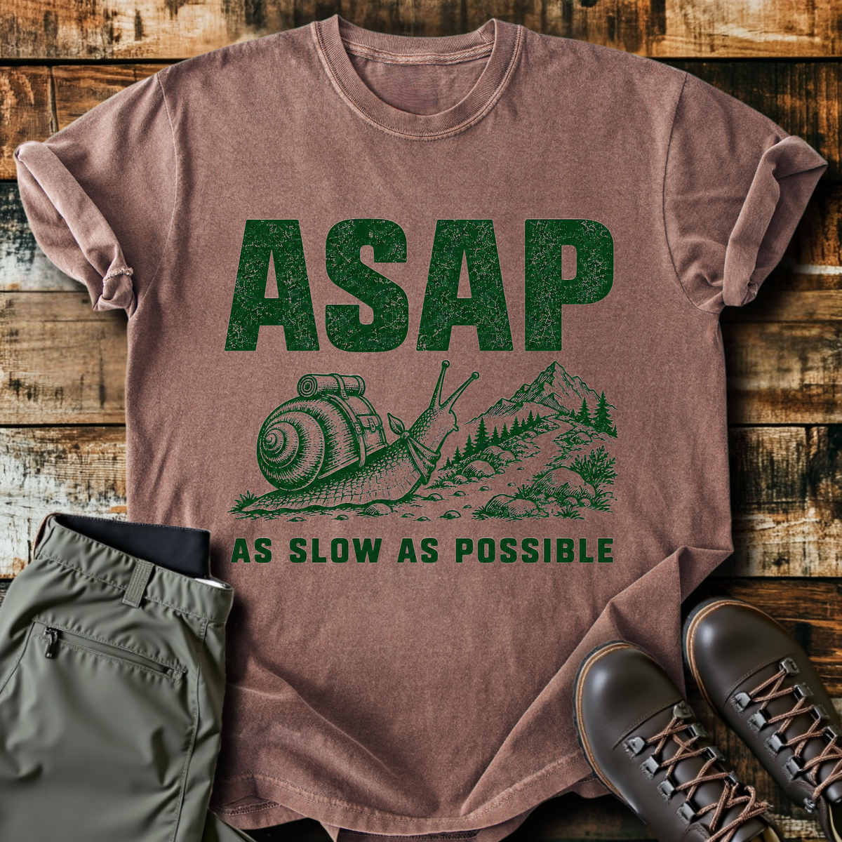 ASAP As Slow As Possible T-Shirt product image 4
