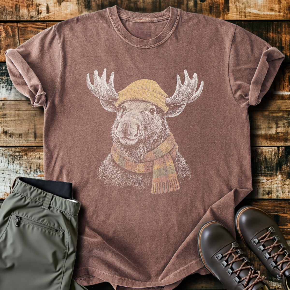 Beanie Moose T-Shirt product image 2