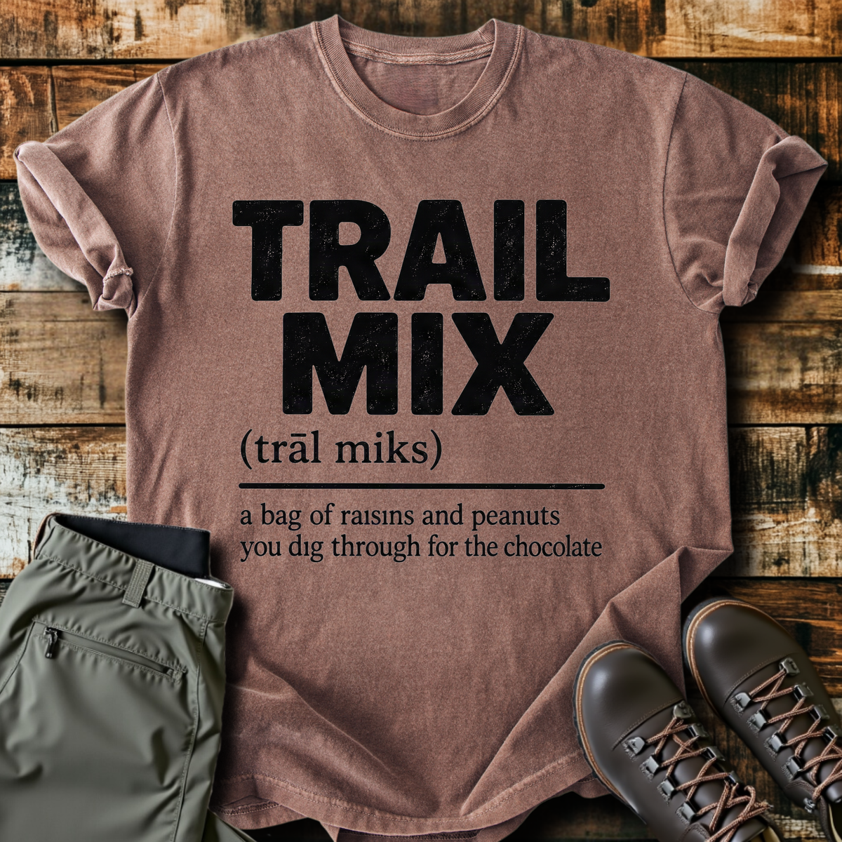 Trail Mix Definition T-Shirt product image 1