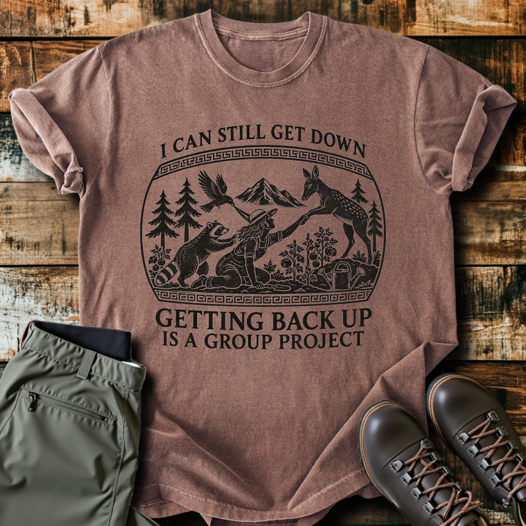 Getting Back Up Is A Group Project T-Shirt product image 7