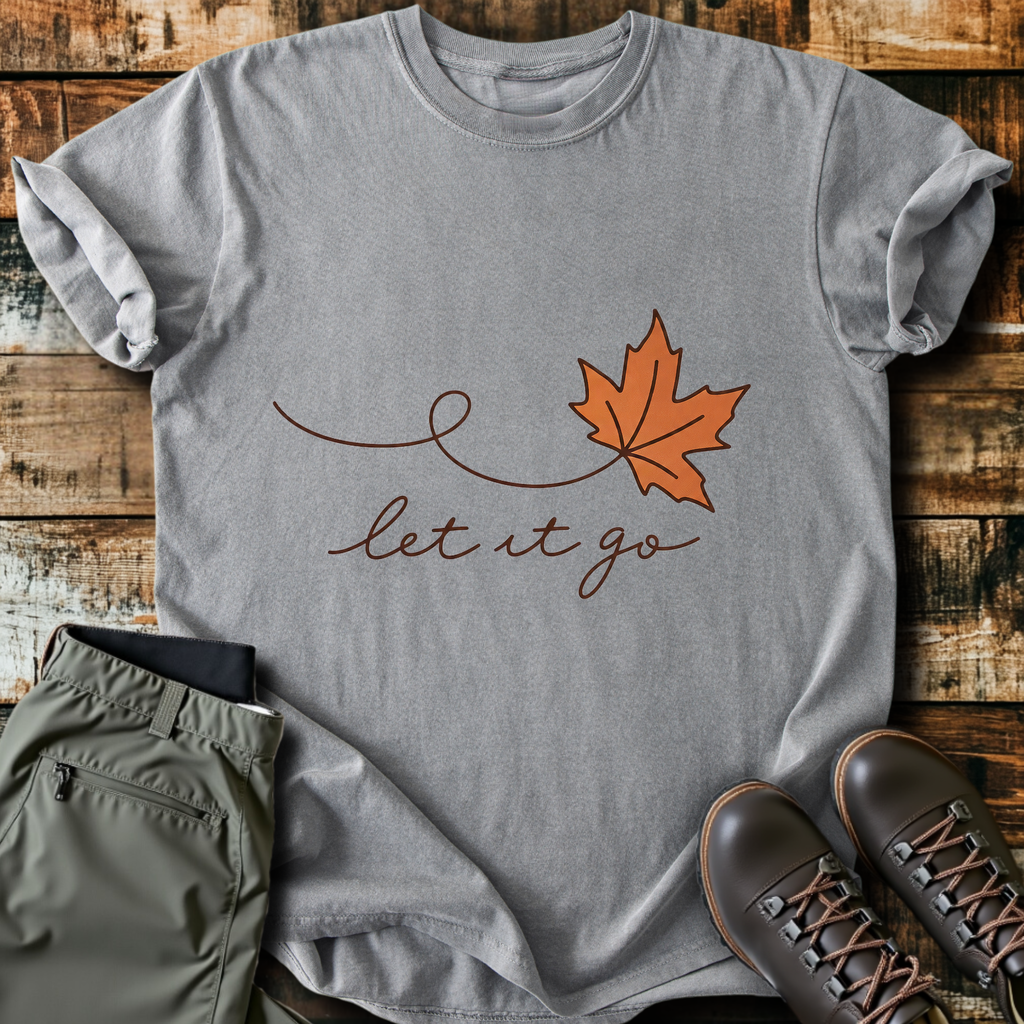 Let It Go Leaf T-Shirt product image 1