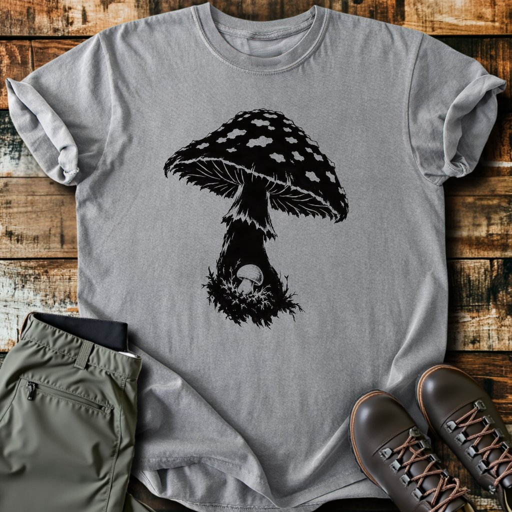 Fly Agaric Silhouette T-Shirt product image 3
