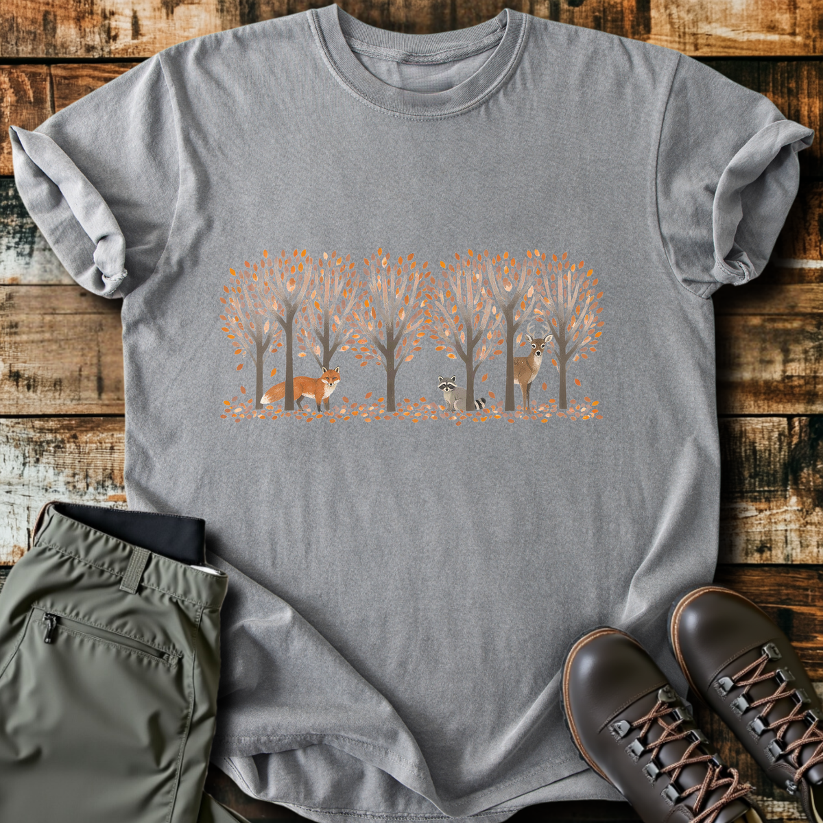 Autumn Forest Frieze T-Shirt product image 6