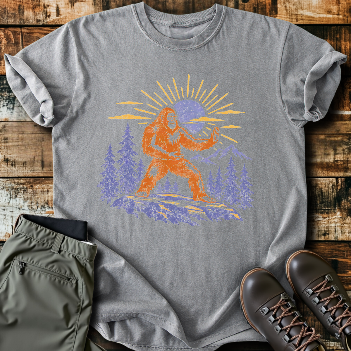 Bigfoot Sun Salutation T-Shirt product image 6