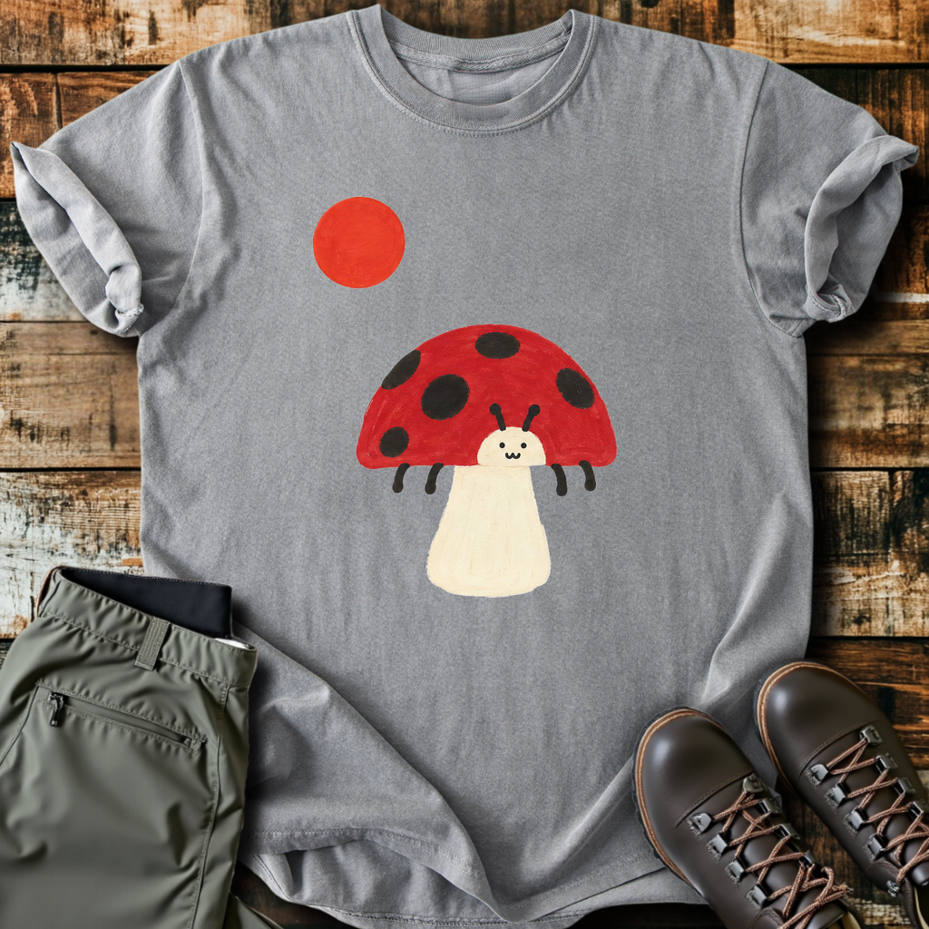 Ladybug Mushroom T-Shirt product image 4