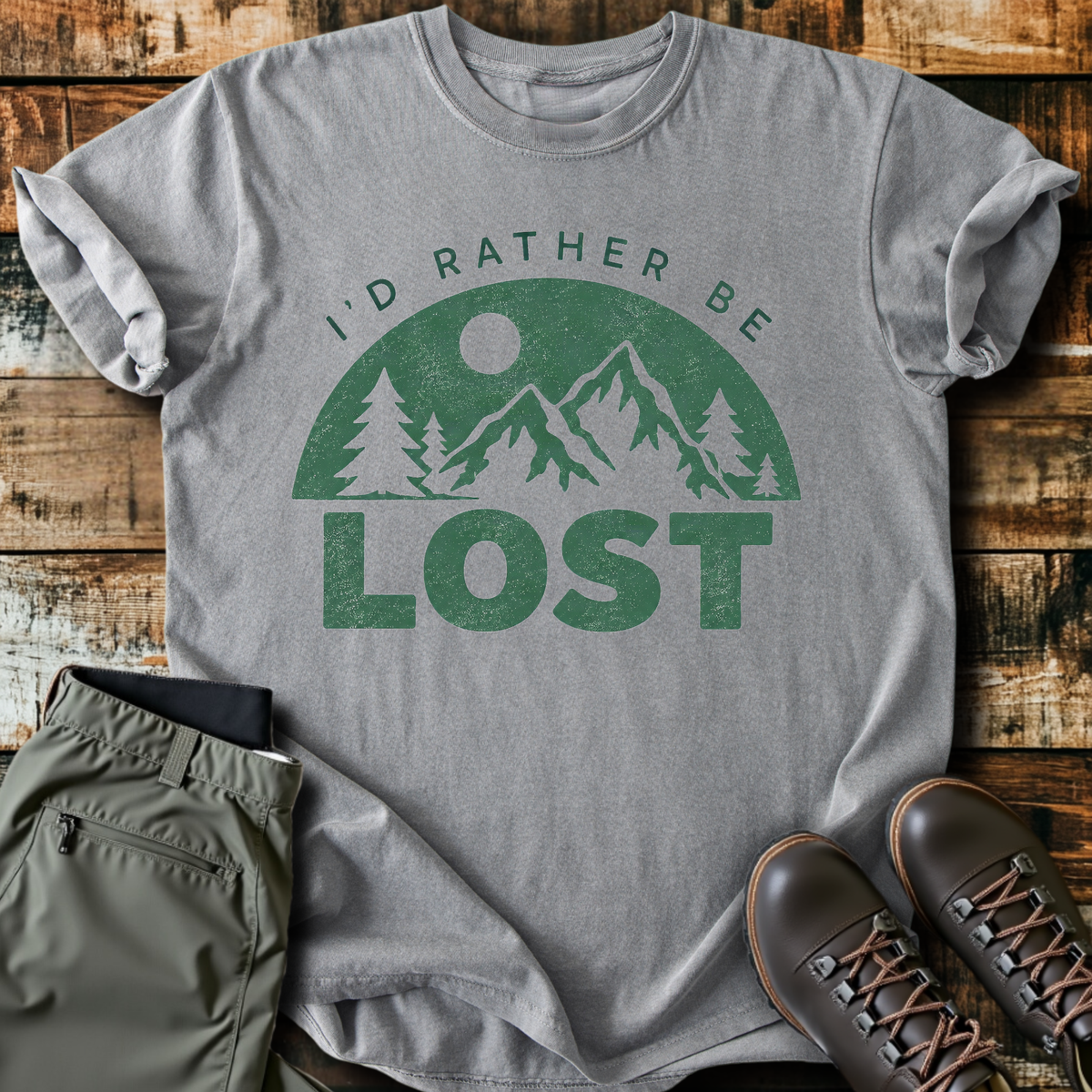 I'd Rather Be Lost T-Shirt product image 4