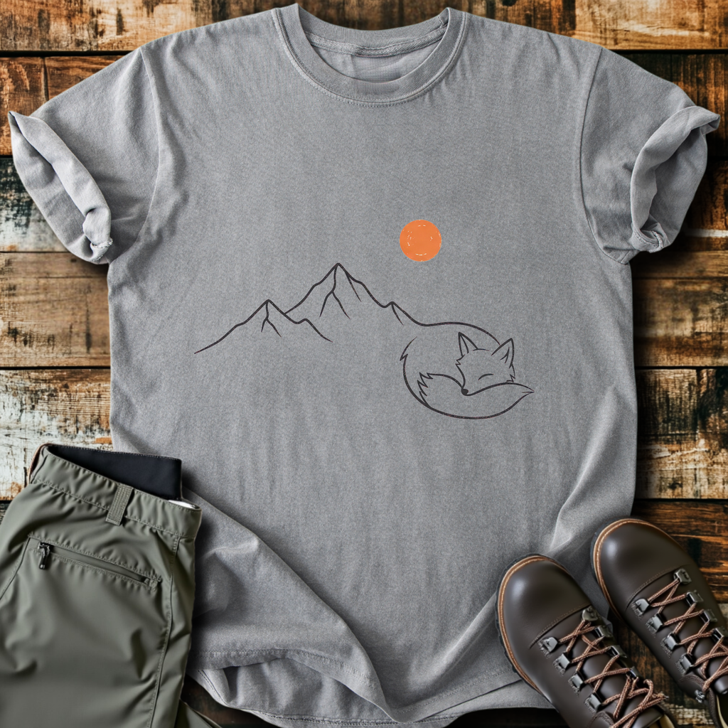 Fox Mountain Line T-Shirt product image 3