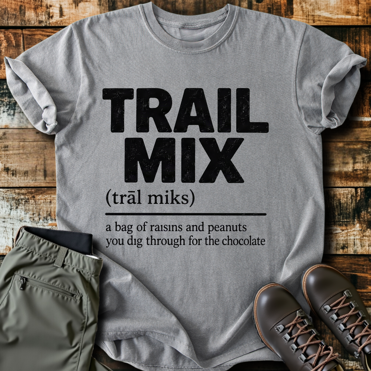 Trail Mix Definition T-Shirt product image 5