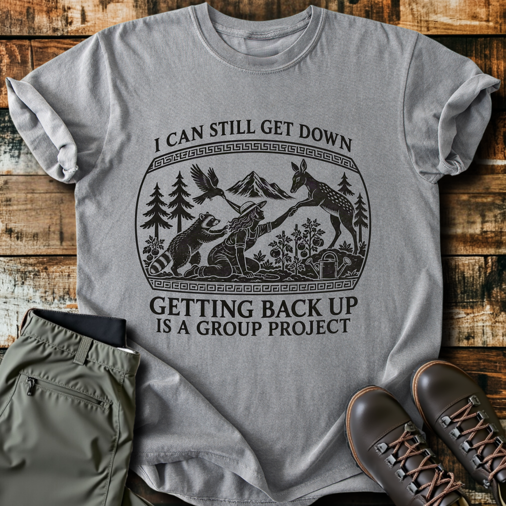 Getting Back Up Is A Group Project T-Shirt product image 4
