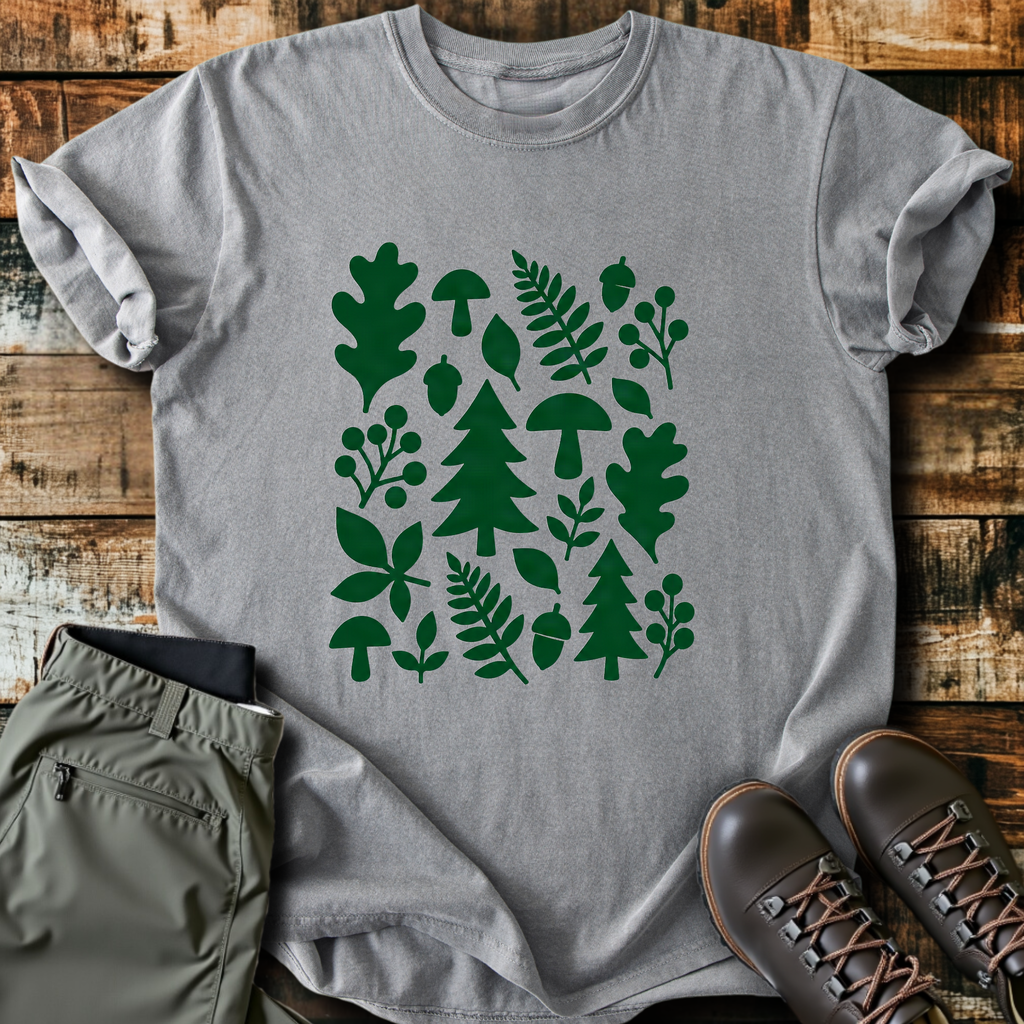 Forest Floor Shapes T-Shirt product image 3