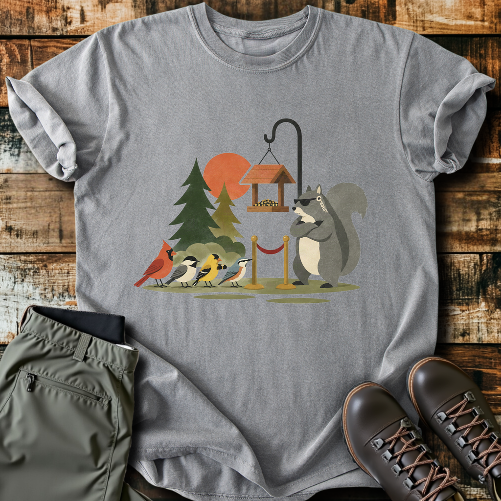 Bird Feeder Bouncer T-Shirt product image 6