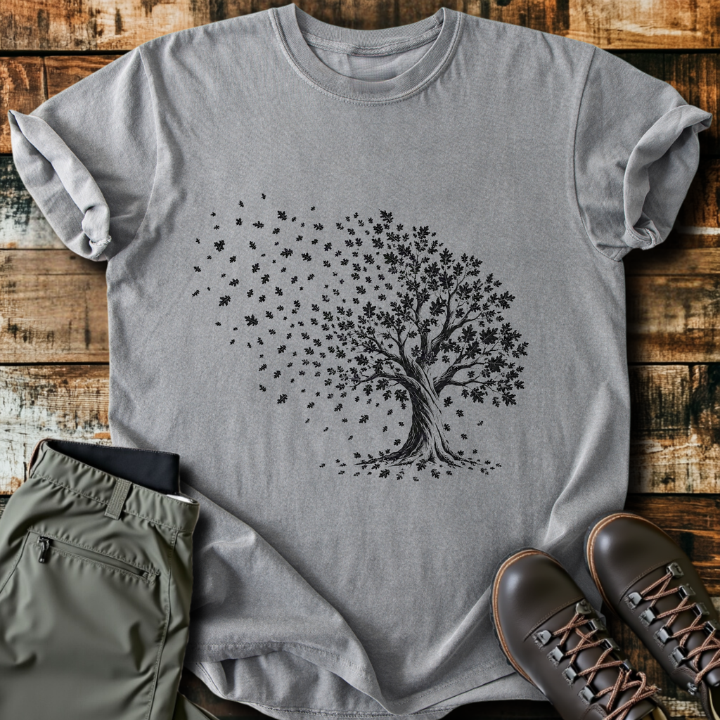 Windy Autumn Tree T-Shirt product image 4