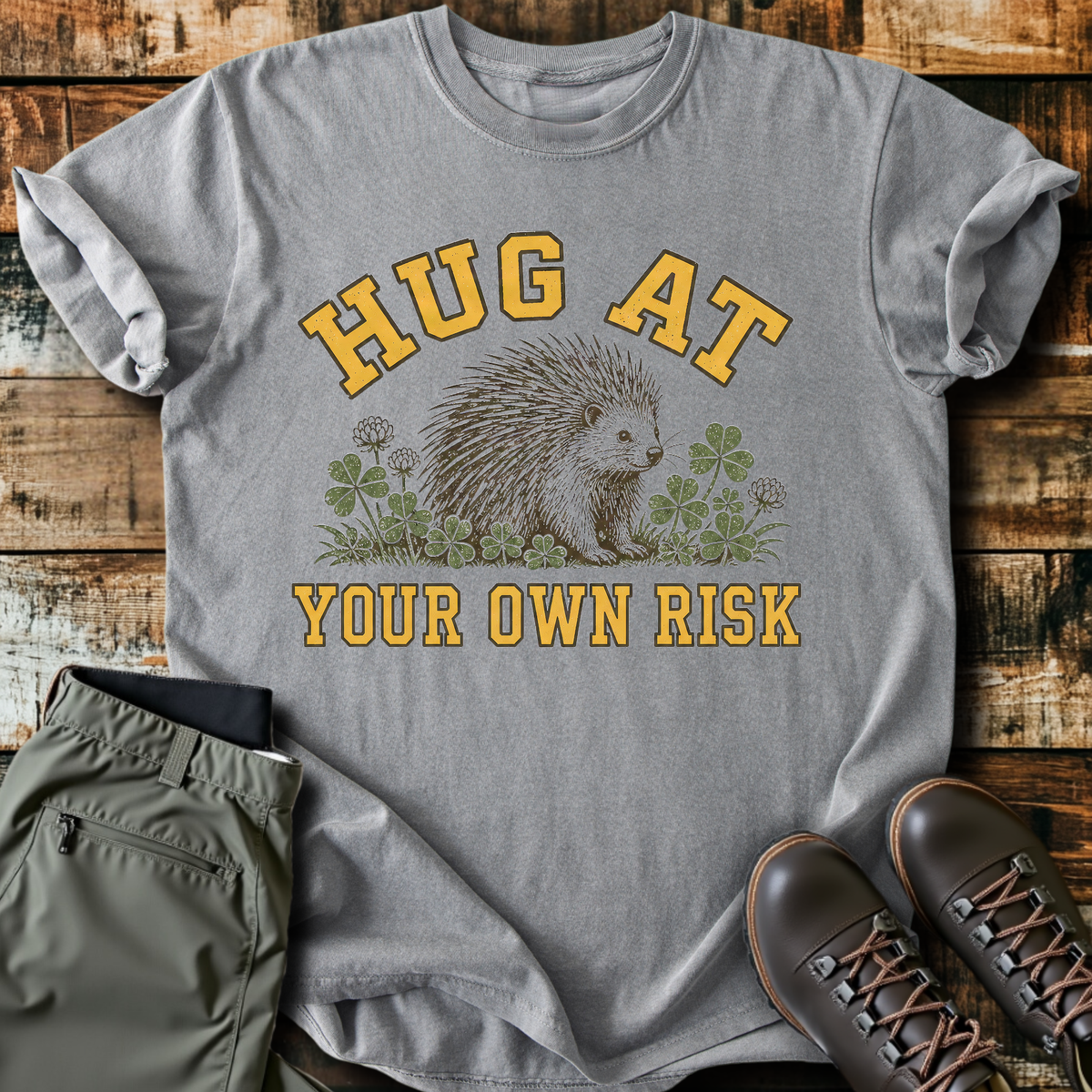 Hug At Your Own Risk T-Shirt product image 6