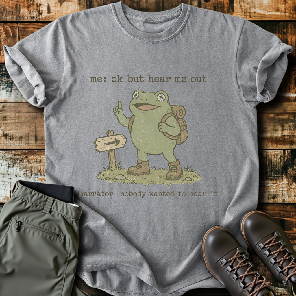 Hear Me Out Frog T-Shirt product image 3