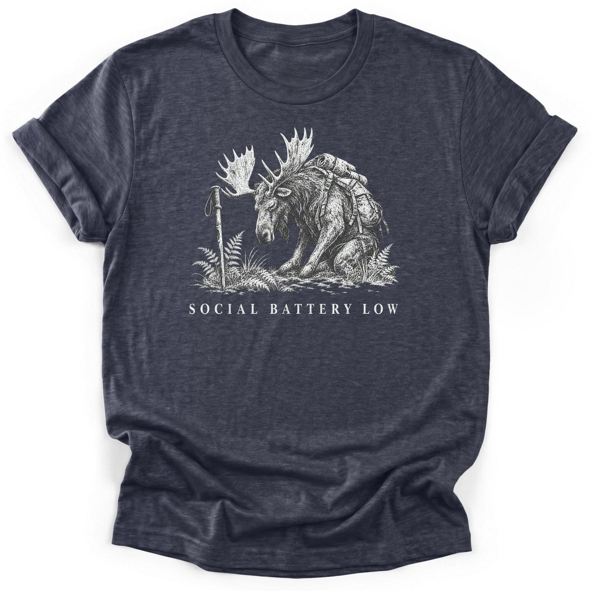 Social Battery Low T-Shirt product image 4