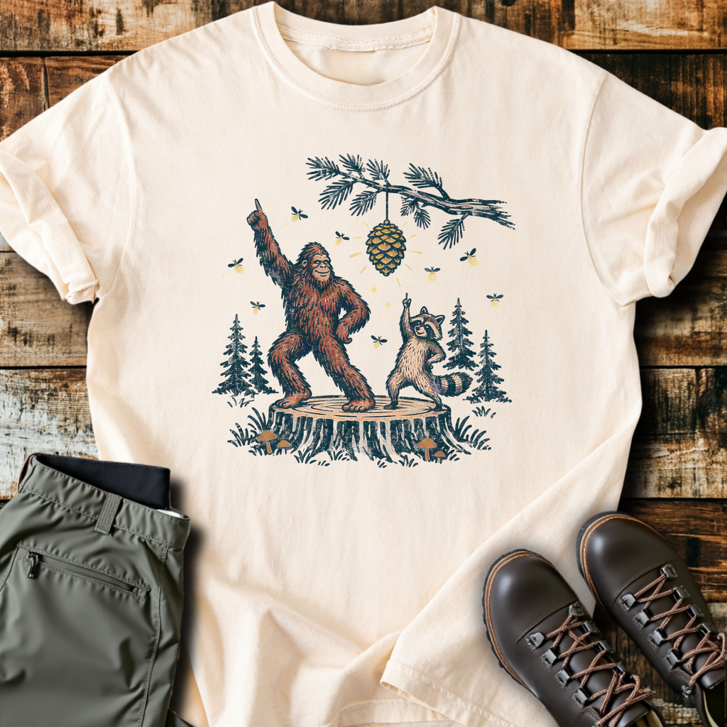 Bigfoot Stump Disco T-Shirt product image 5