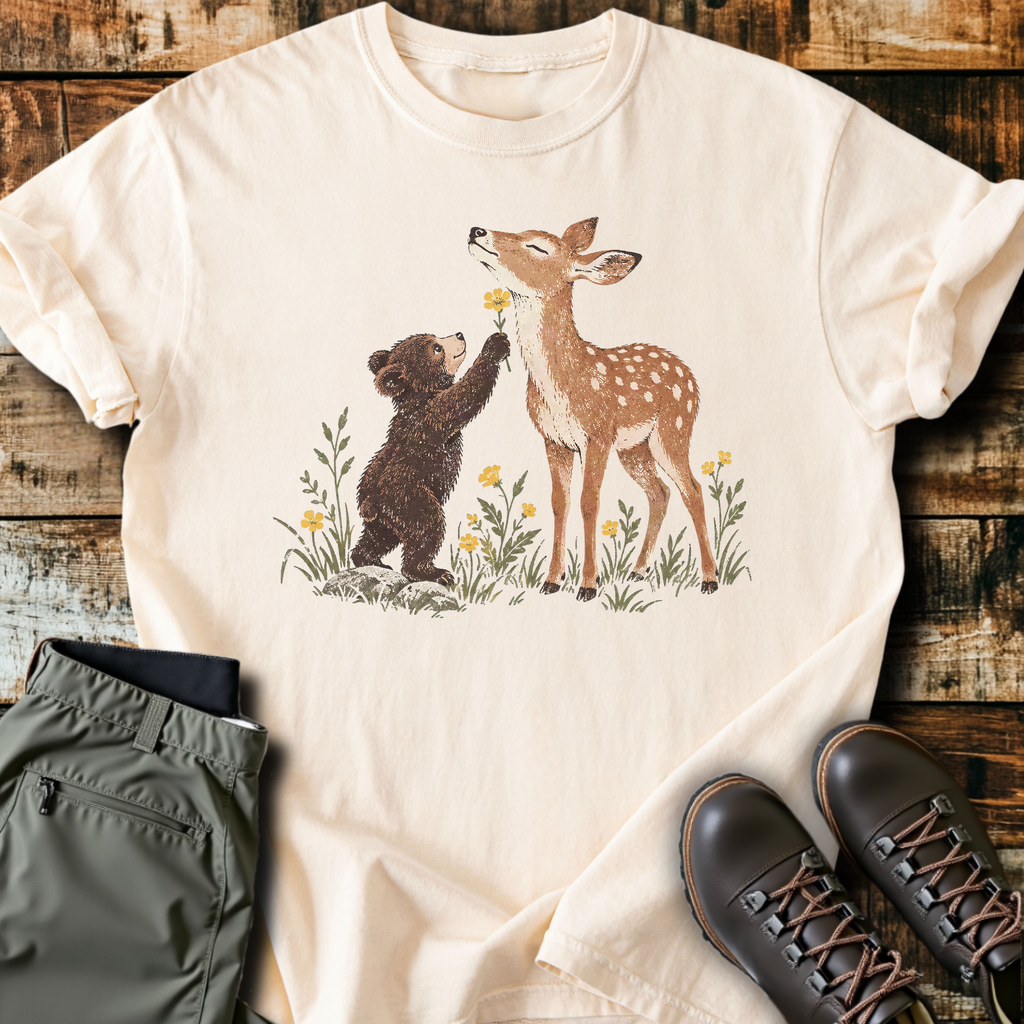 A Flower For You Fawn T-Shirt product image 6
