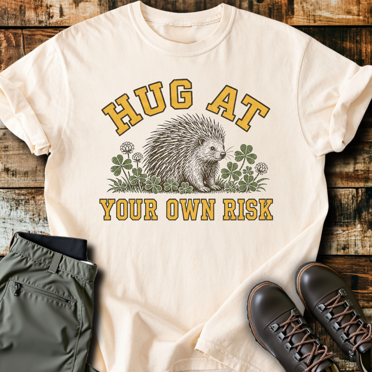 Hug At Your Own Risk T-Shirt product image 7