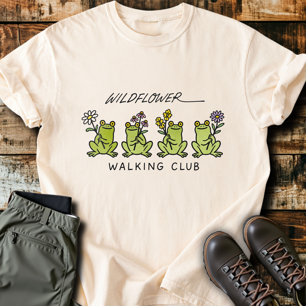Wildflower Walking Club Frogs T-Shirt product image 1