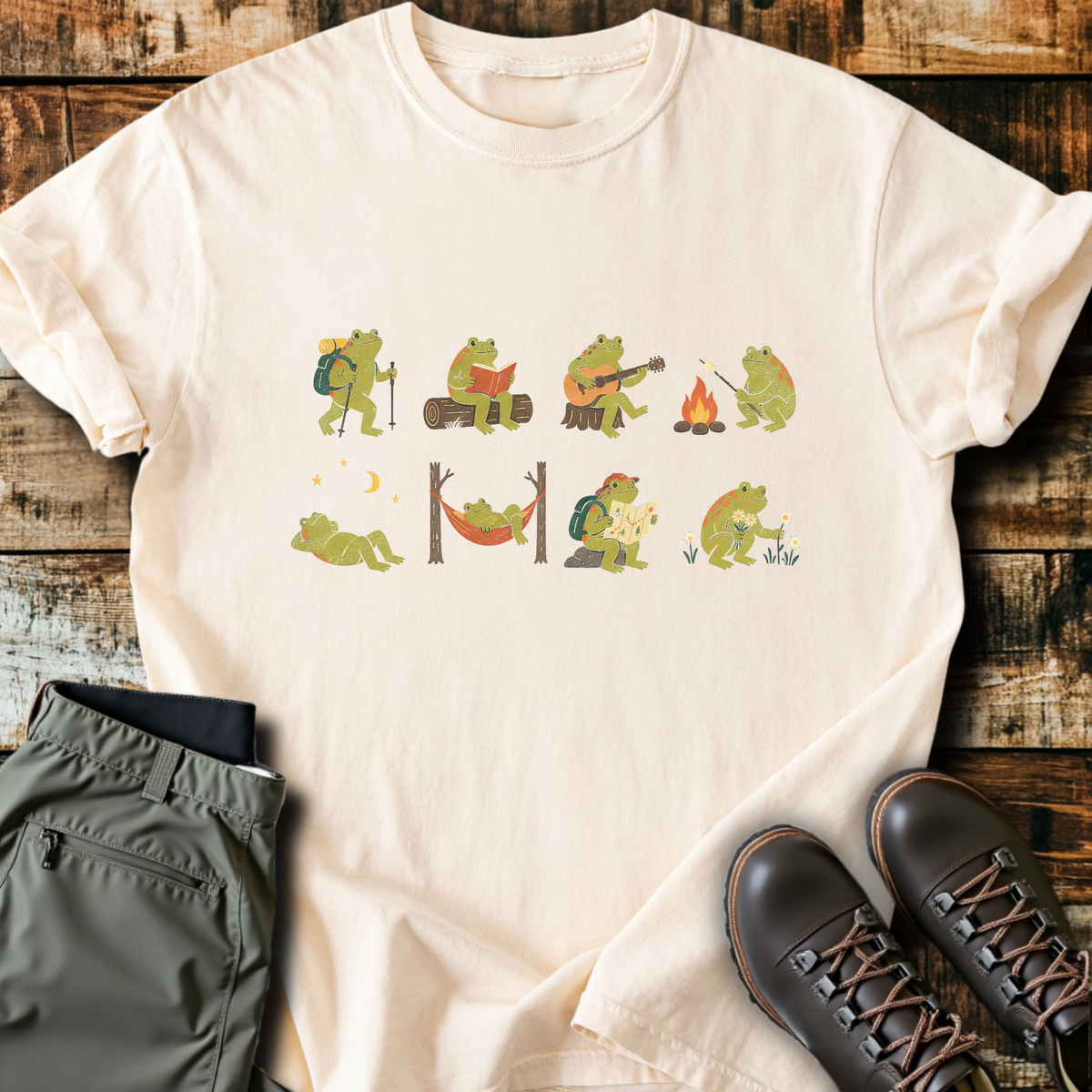 Frog Camp Activities T-Shirt product image 7