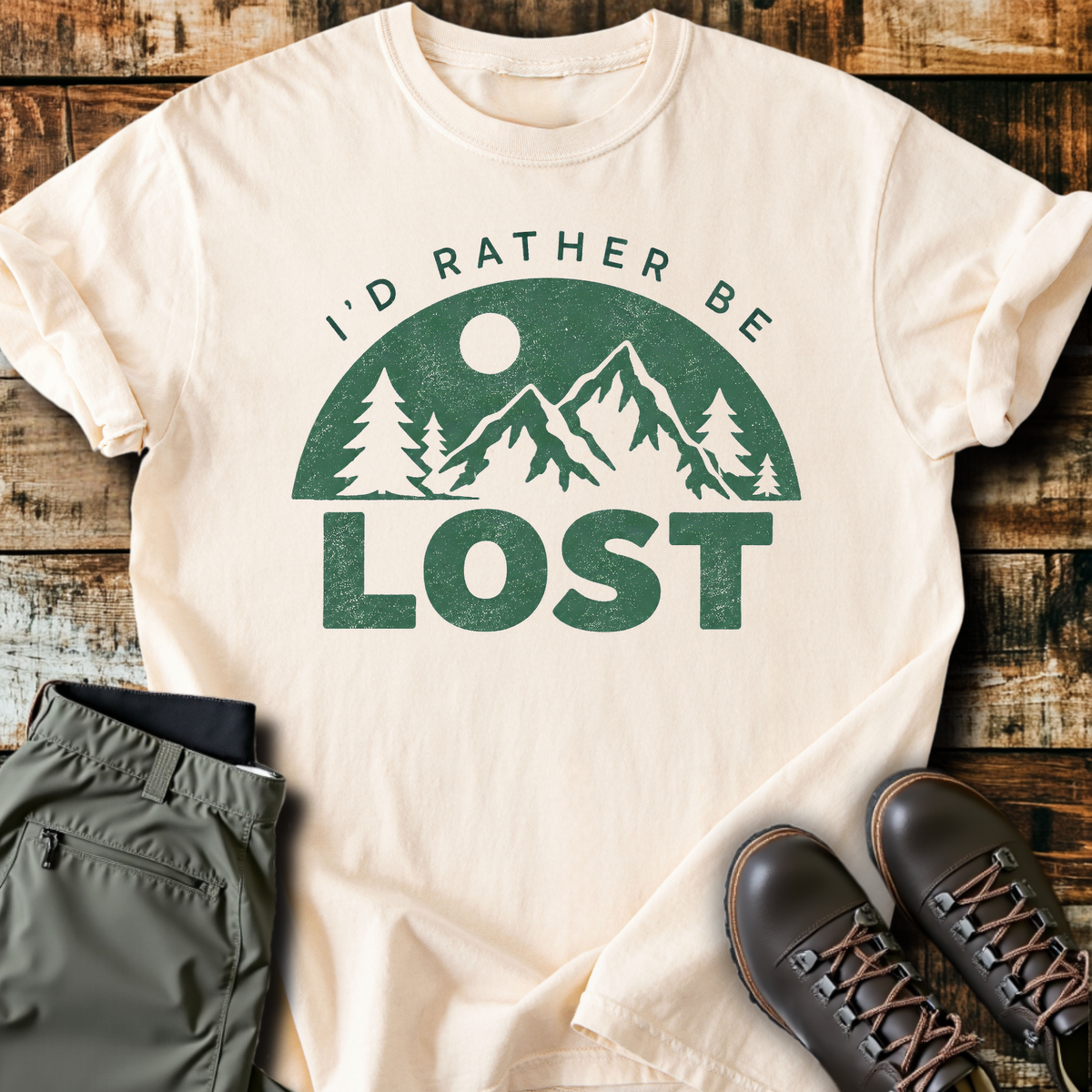 I'd Rather Be Lost T-Shirt product image 5