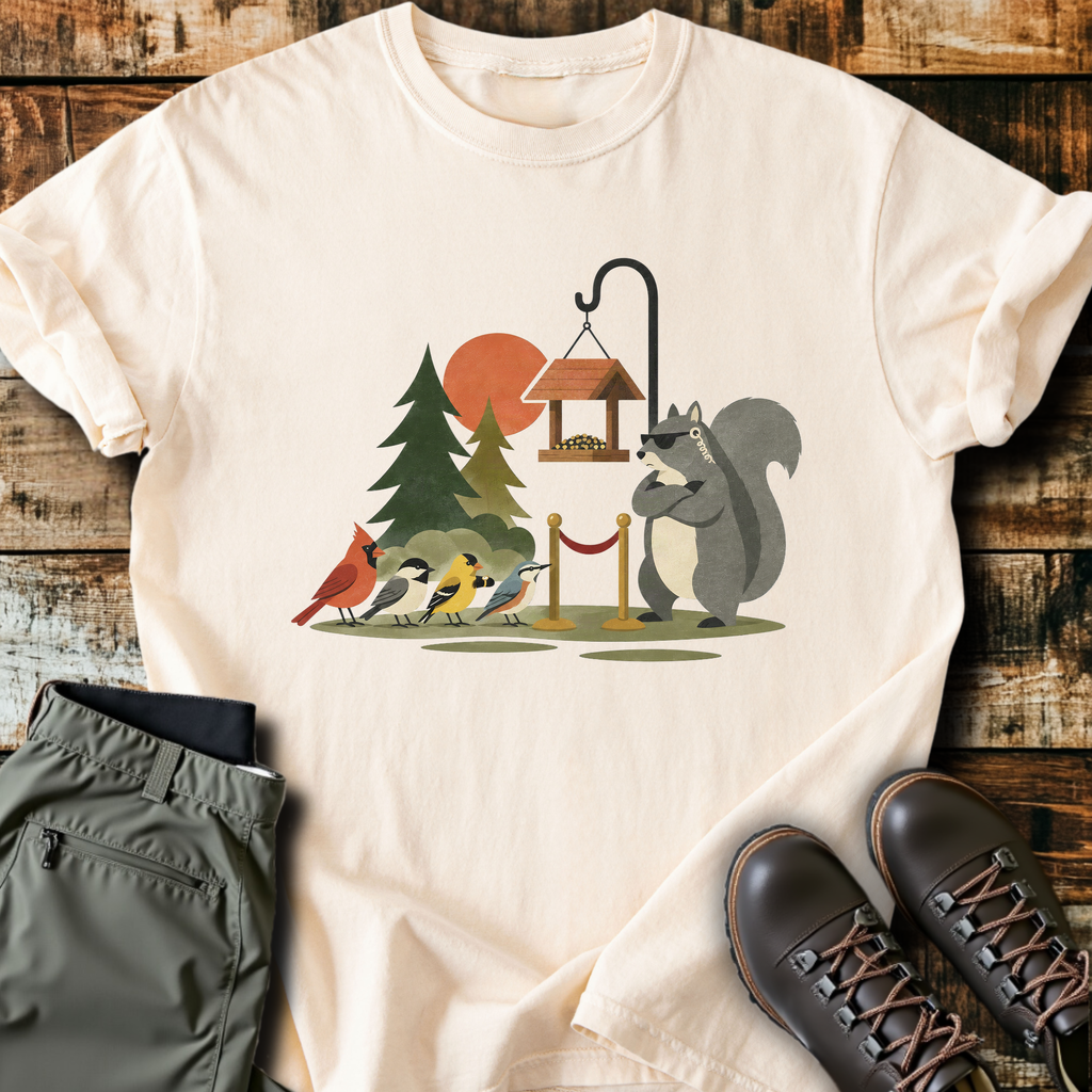 Bird Feeder Bouncer T-Shirt product image 7