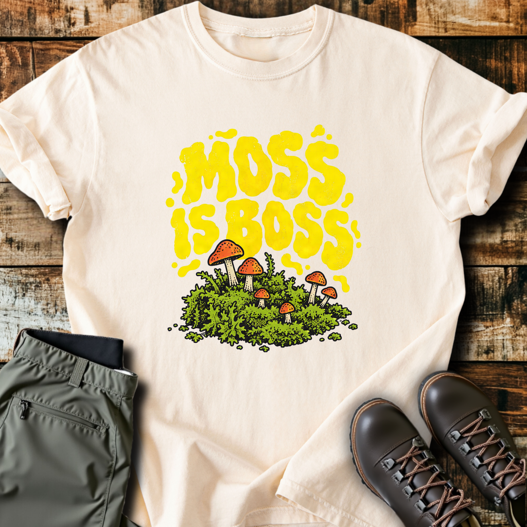 Moss Is Boss T-Shirt product image 6