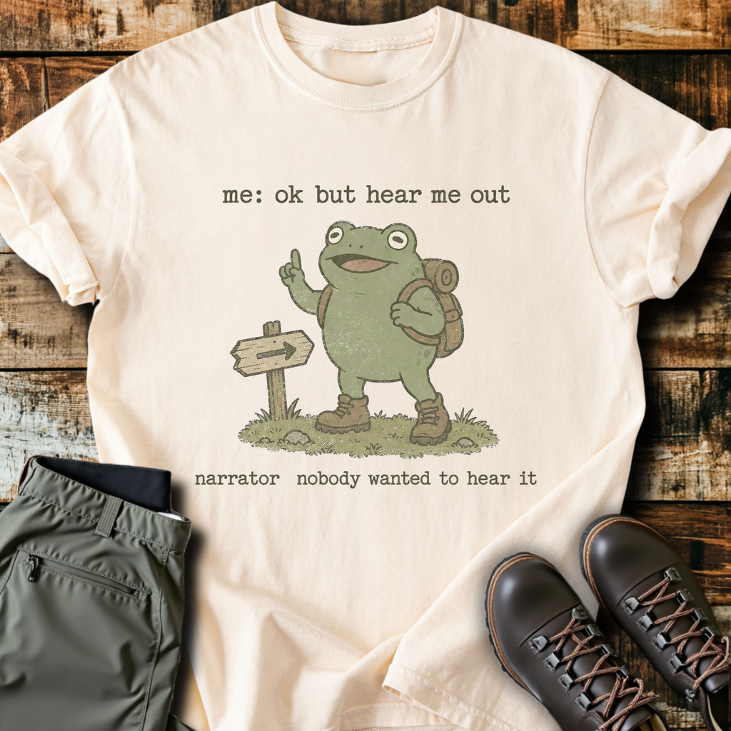 Hear Me Out Frog T-Shirt product image 4