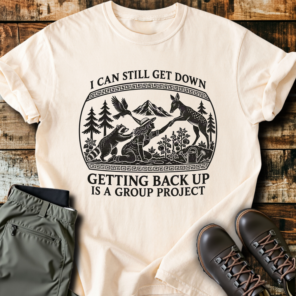 Getting Back Up Is A Group Project T-Shirt product image 5