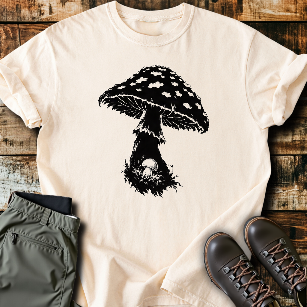 Fly Agaric Silhouette T-Shirt product image 5