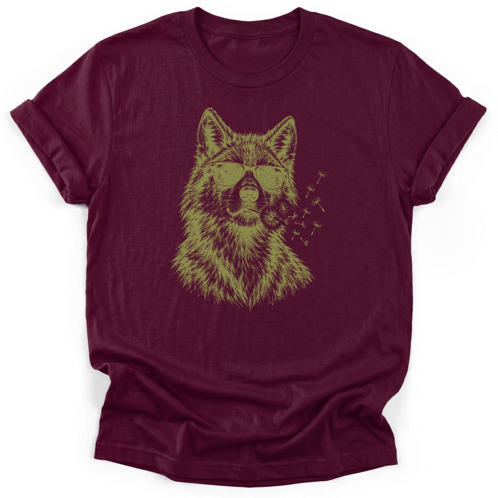 Cool Wolf Dandelion T-Shirt product image 4