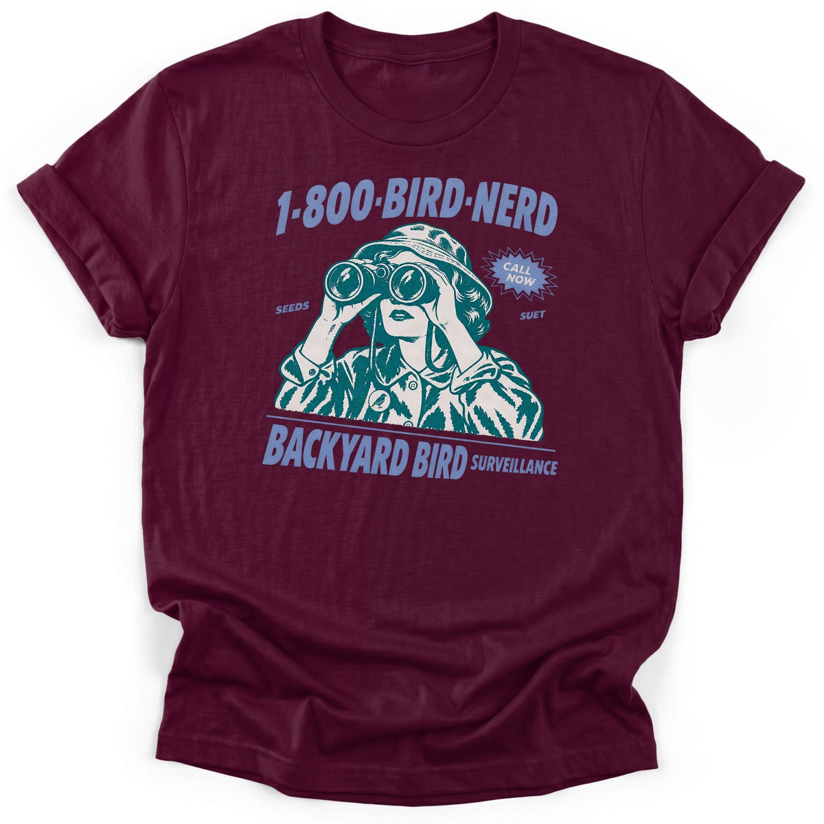 Bird Nerd Hotline T-Shirt product image 4