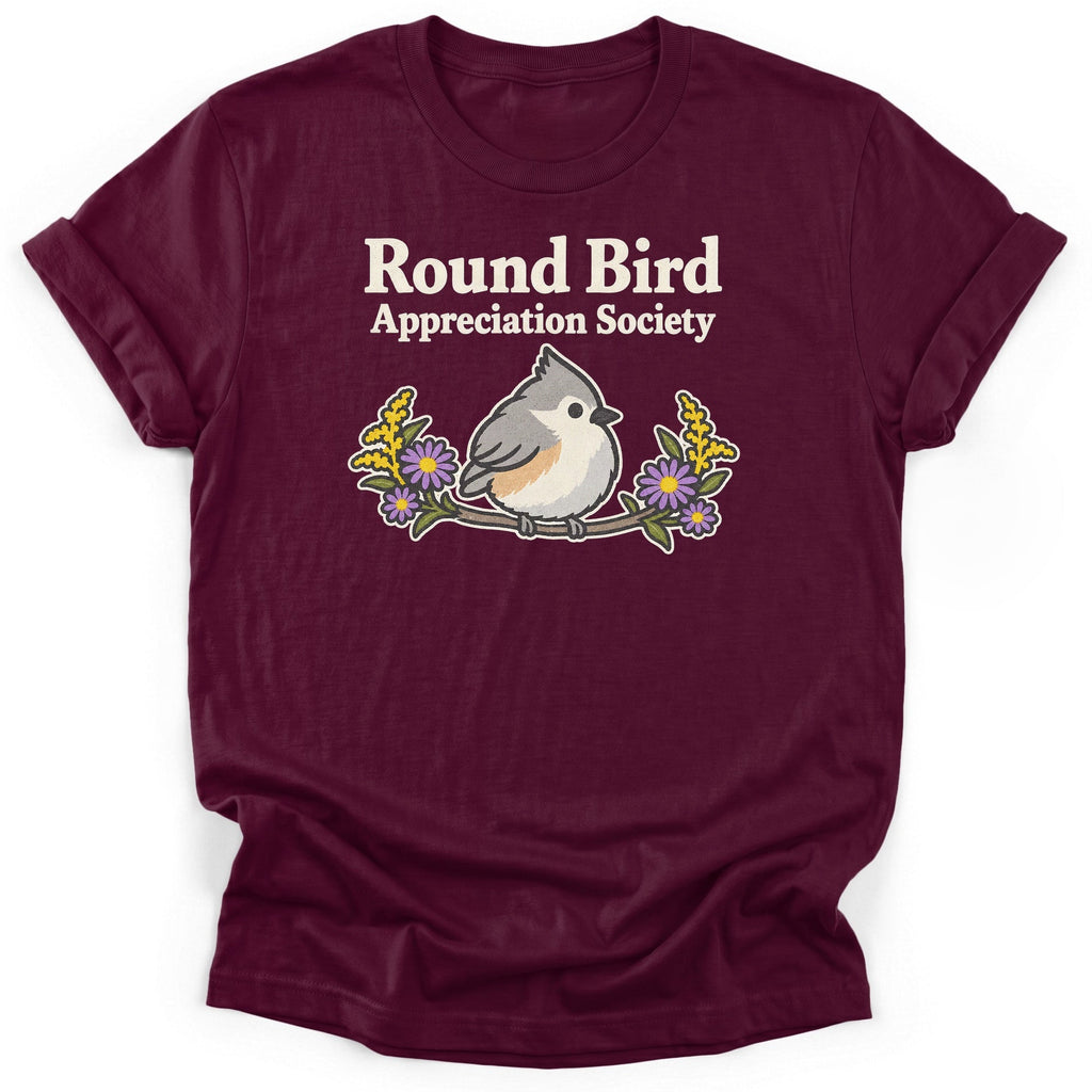 Round Bird Appreciation Society T-Shirt product image 5