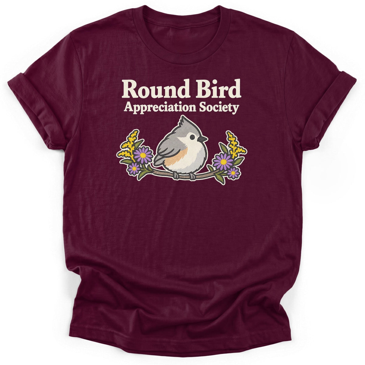 Round Bird Appreciation Society T-Shirt product image 5