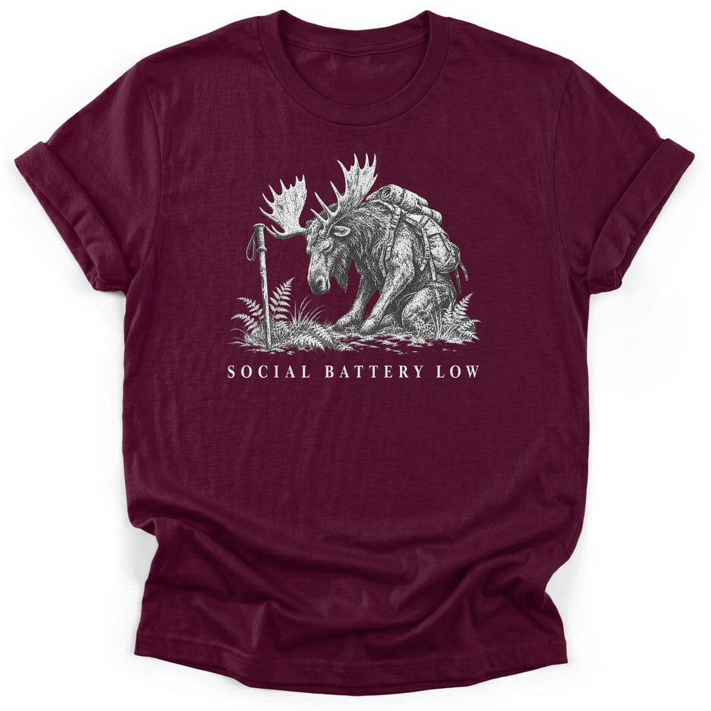 Social Battery Low T-Shirt product image 6