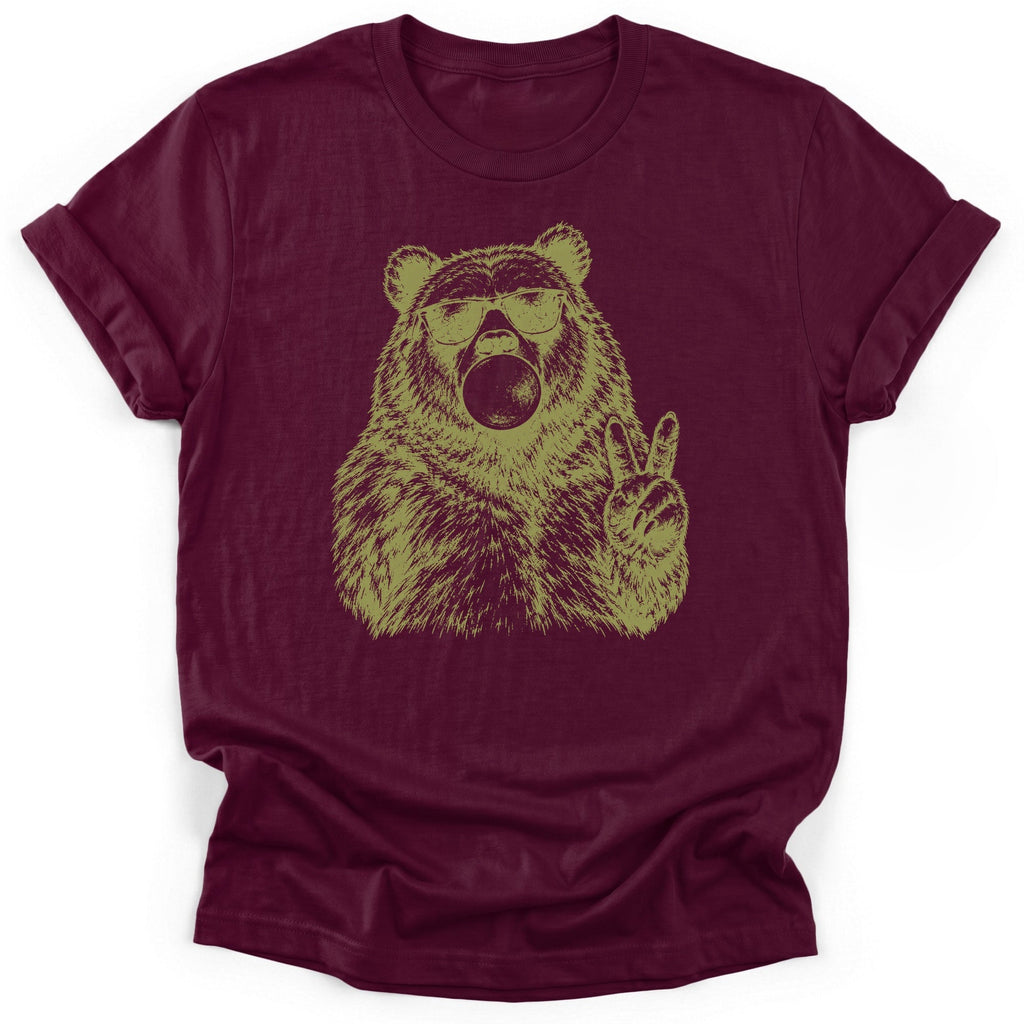 Peace Bear Bubblegum T-Shirt product image 1