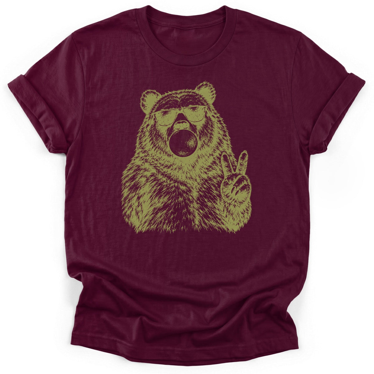 Peace Bear Bubblegum T-Shirt product image 1