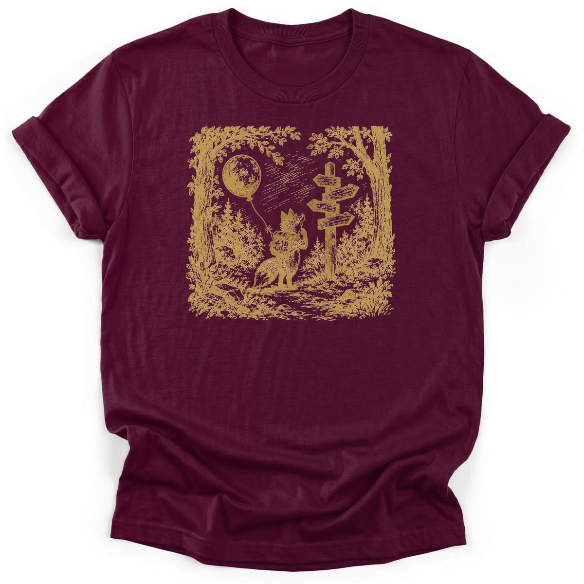 Fox Balloon Trail T-Shirt product image 4