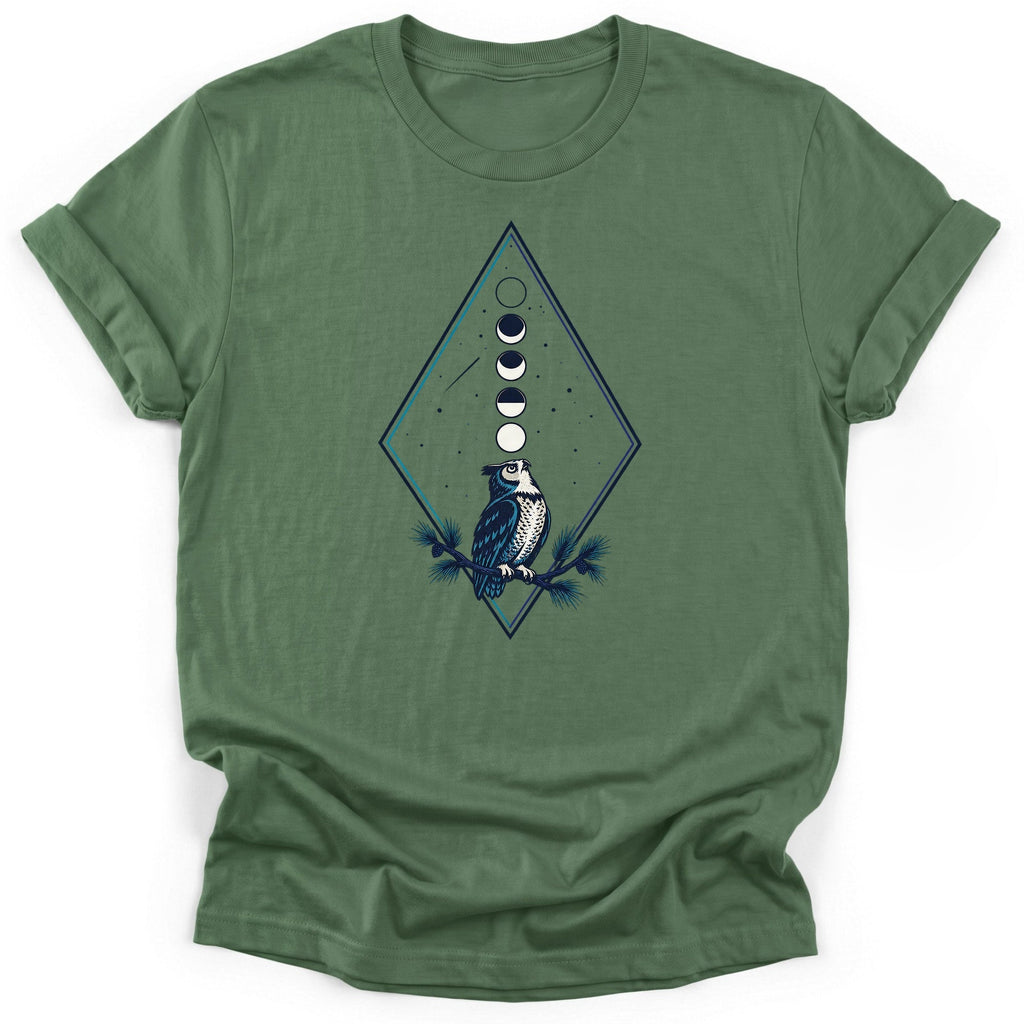 Owl Moon Phases T-Shirt product image 3